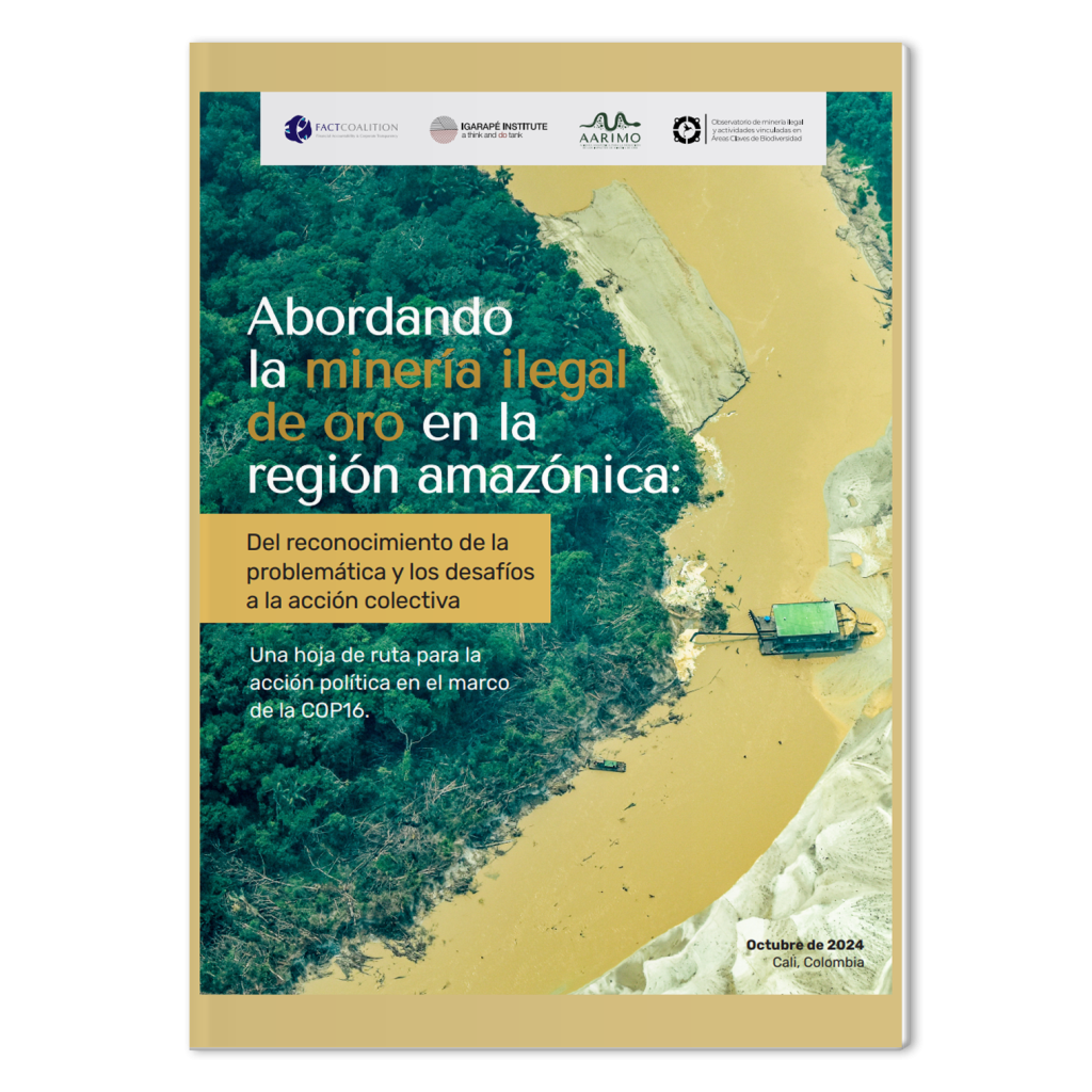 Abordando la minería ilegal de oro en la región amazónica: Del reconocimineto de la problemática y los desafíos a la acción coletiva
